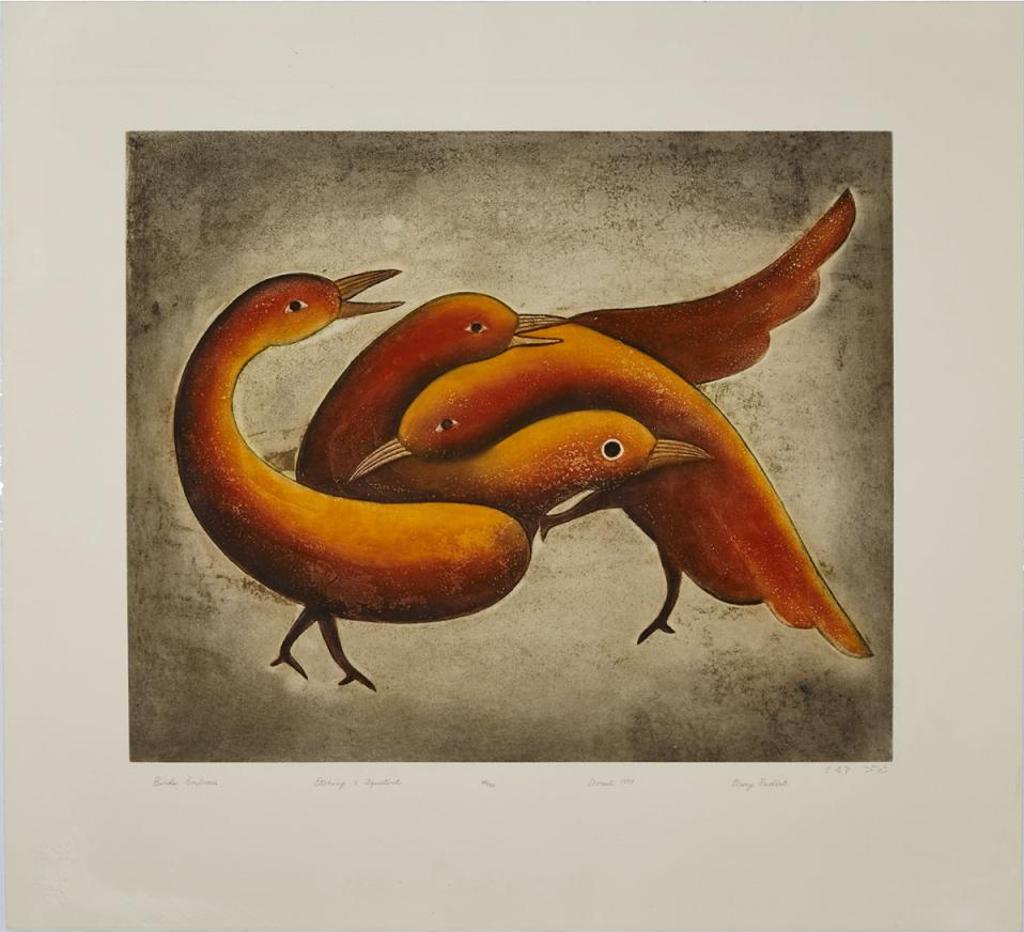 Mary (Samuellie) Pudlat (1923-2002) - Birds Embrace