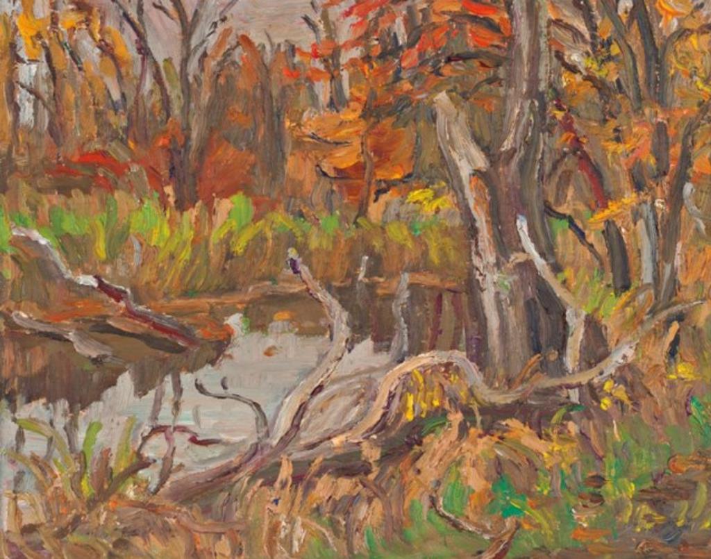 Ralph Wallace Burton (1905-1983) - Pond Near Prospect, Ontario