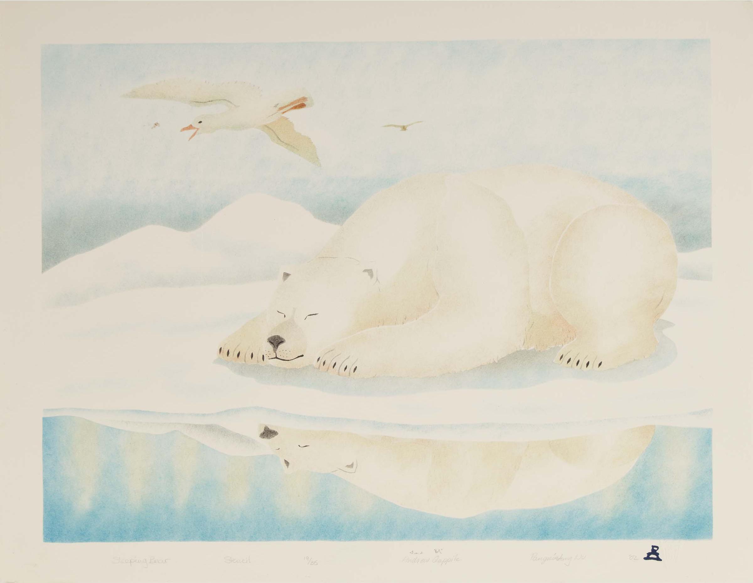 Andrew Qappik (1964) - Sleeping Bear, 2002, Pause, 2003