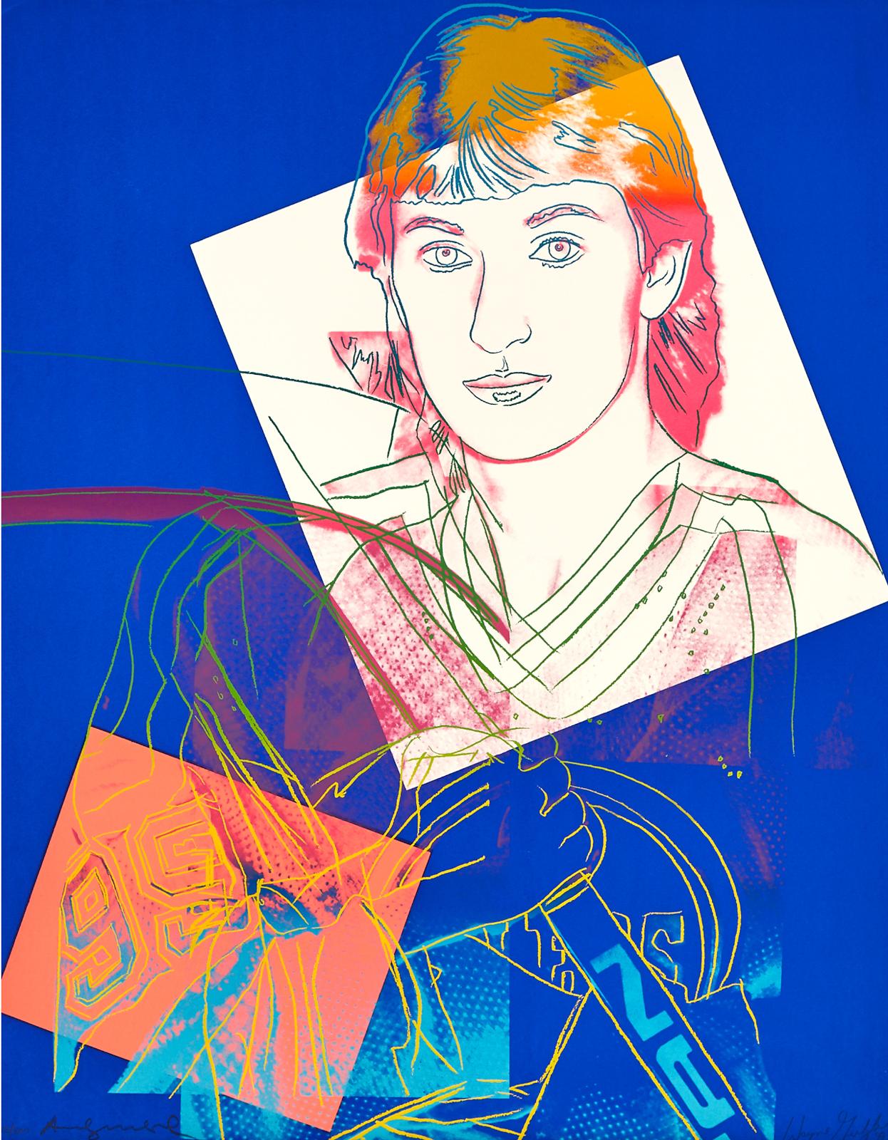 Andy Warhol (1928-1987) - Wayne Gretzky #99, 1984 [feldman & Schellmann, Ii. 306]