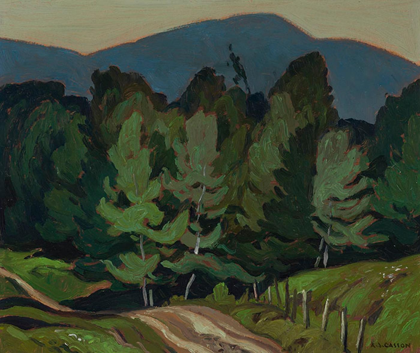 Alfred Joseph (A.J.) Casson (1898-1992) - Near Bresnahan Lake