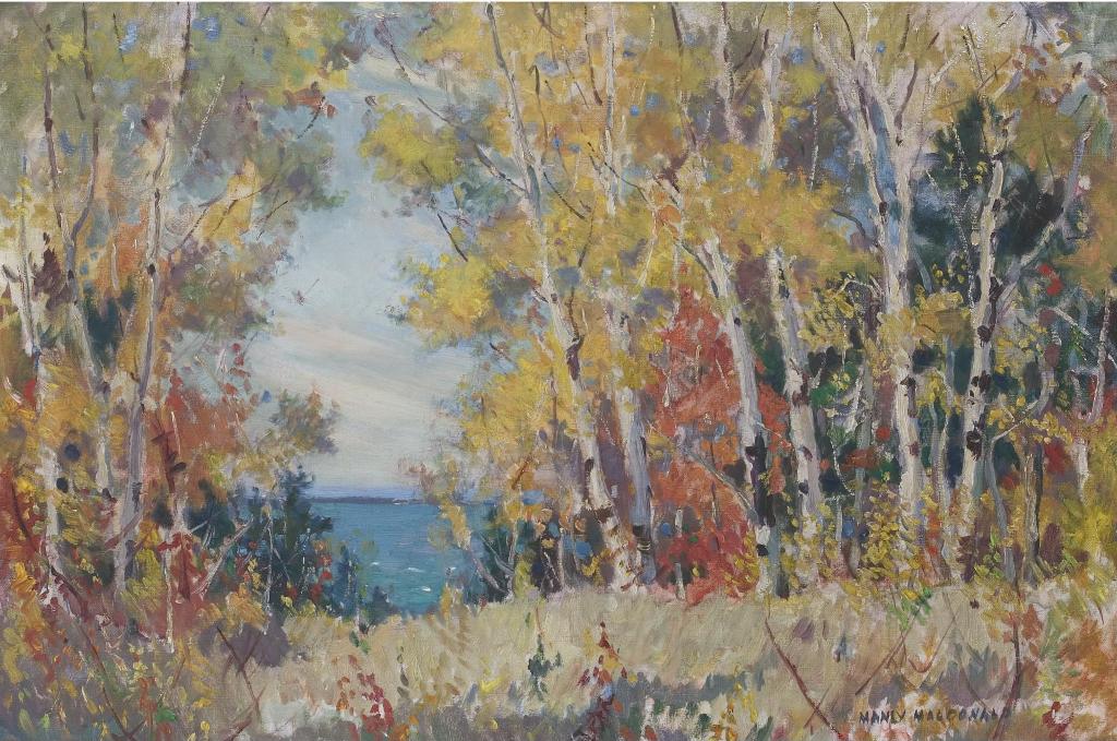 Manly Edward MacDonald (1889-1971) - Birch On Bay Of Quinte