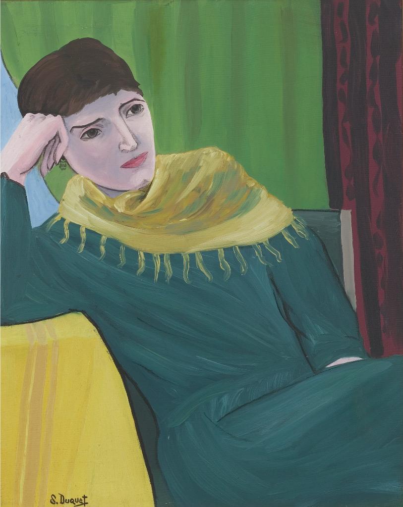 Suzanne Duquet (1917-2000) - La Femme En Vert