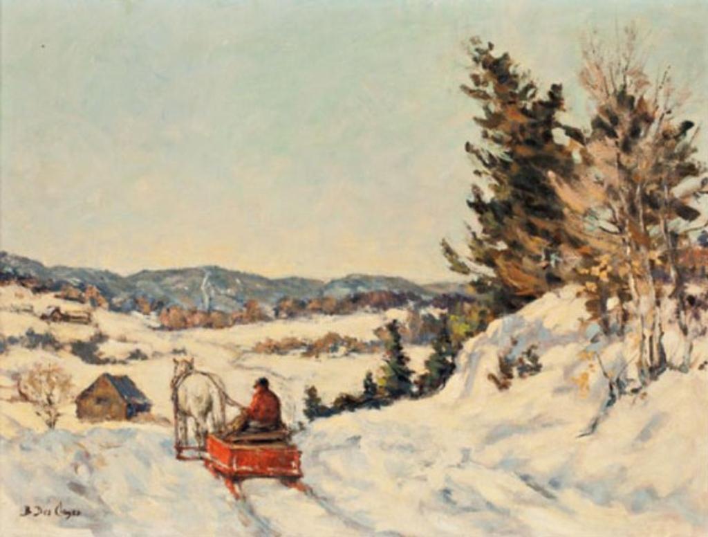 Berthe Des Clayes (1877-1968) - Early Winter, Quebec