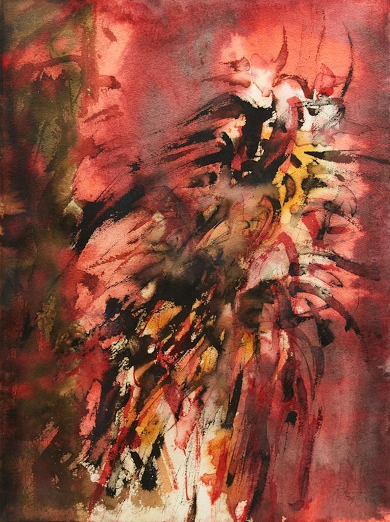 Donald Alvin Jarvis (1923-2001) - Red Bird Variation (I)