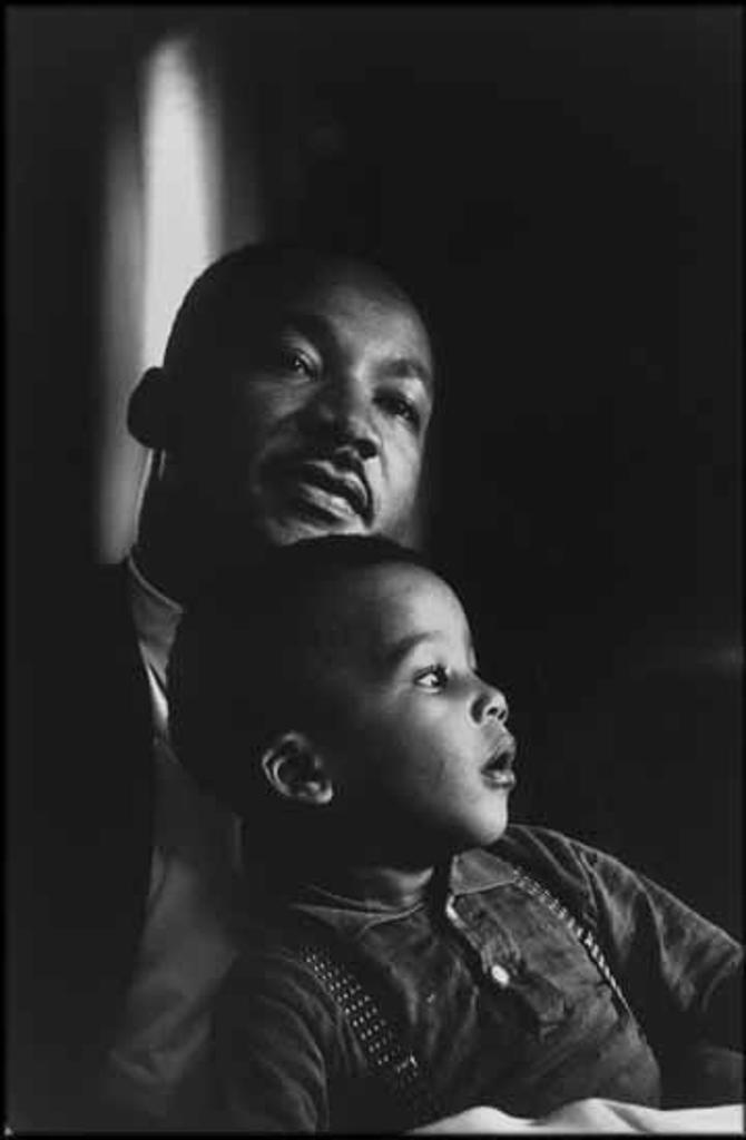 Flip Schulke (1930-2008) - Martin Luther with his Son Dexter