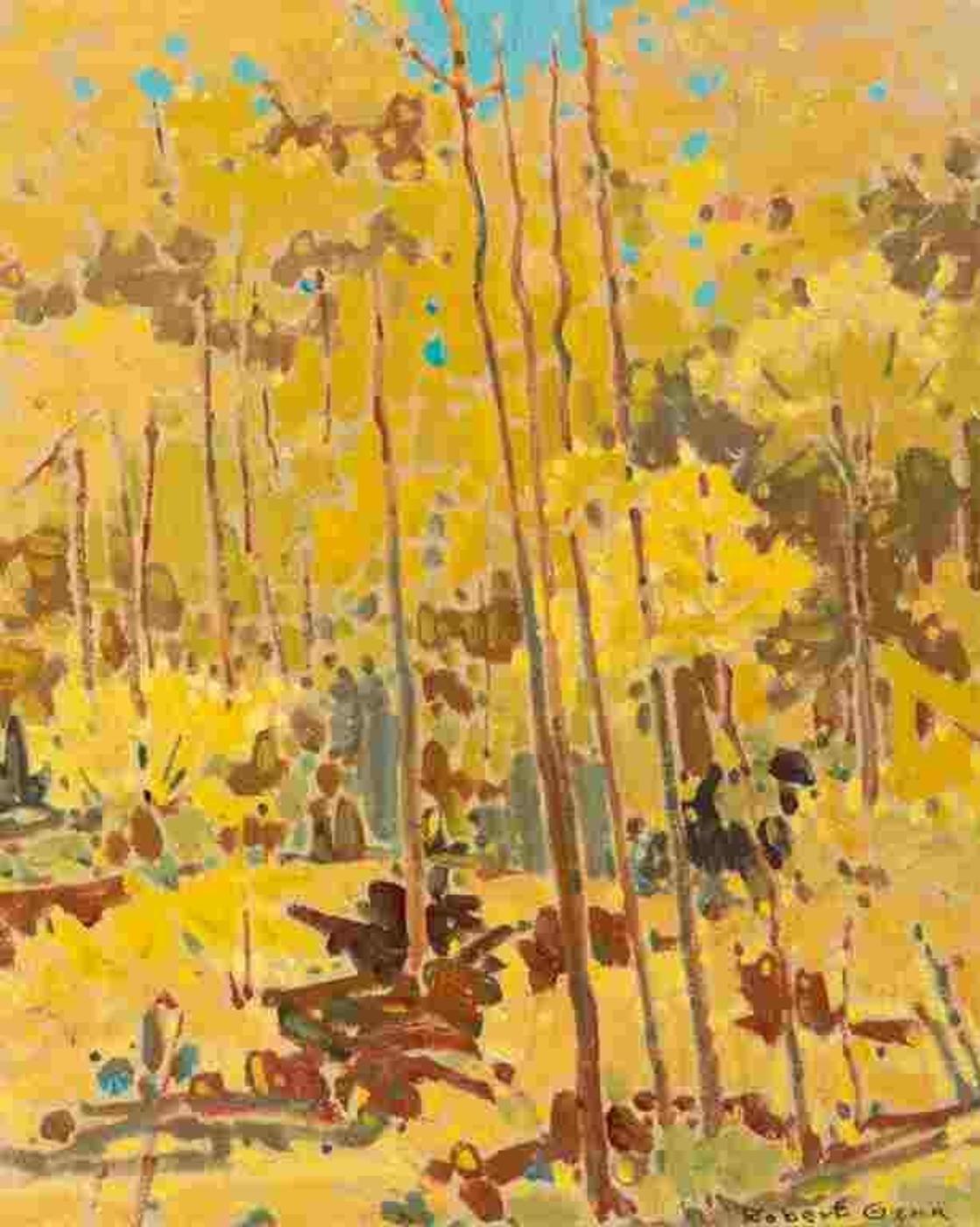 Robert Douglas Genn (1936-2014) - Aspen Wood Interior No. 2