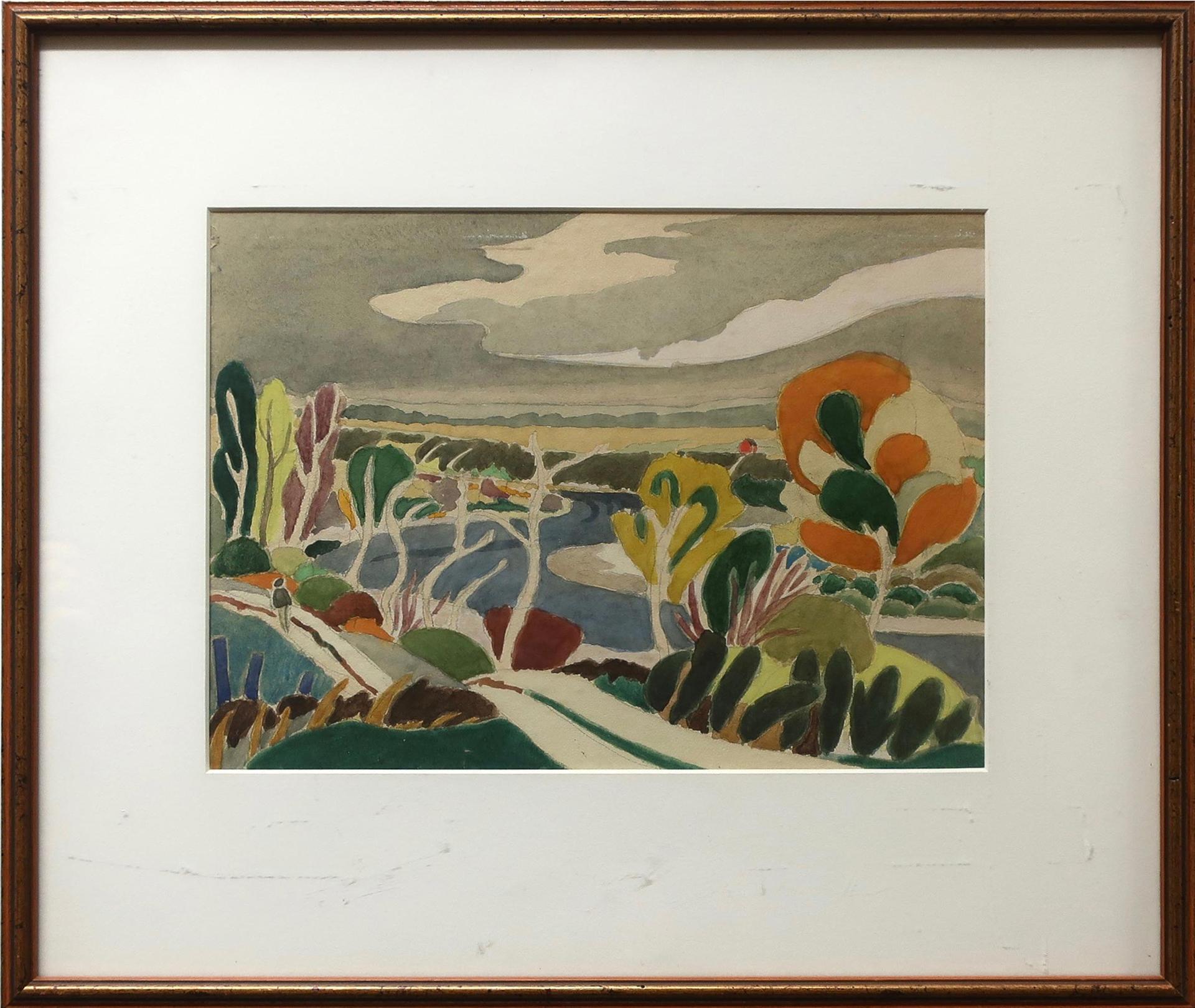 Stanley Ernest Brunst (1894-1962) - The River Valley