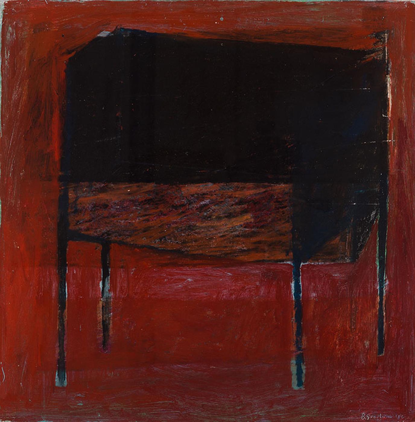Betty Roodish Goodwin (1923-2008) - Untitled (Bed/Passage/Tomb)