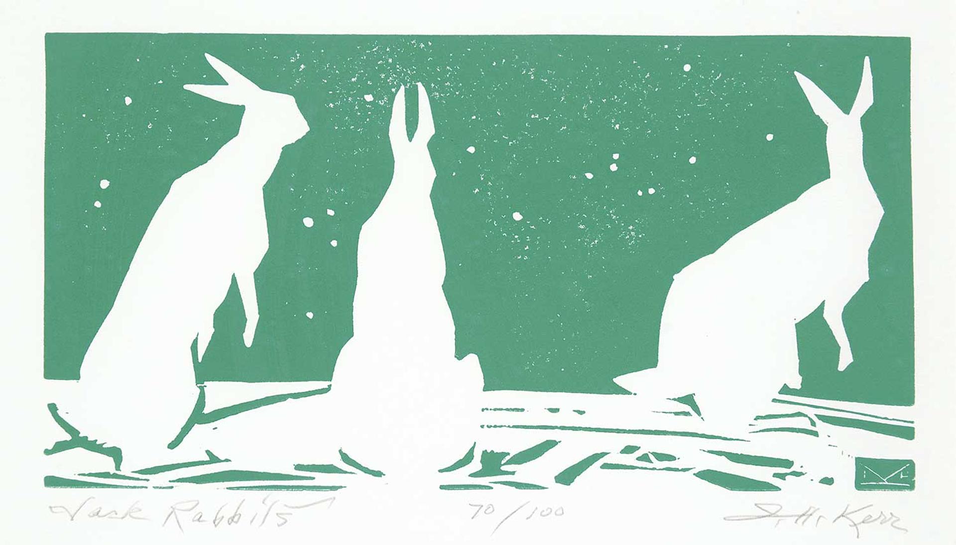 Illingworth Holey (Buck) Kerr (1905-1989) - Jack Rabbits  #70/100
