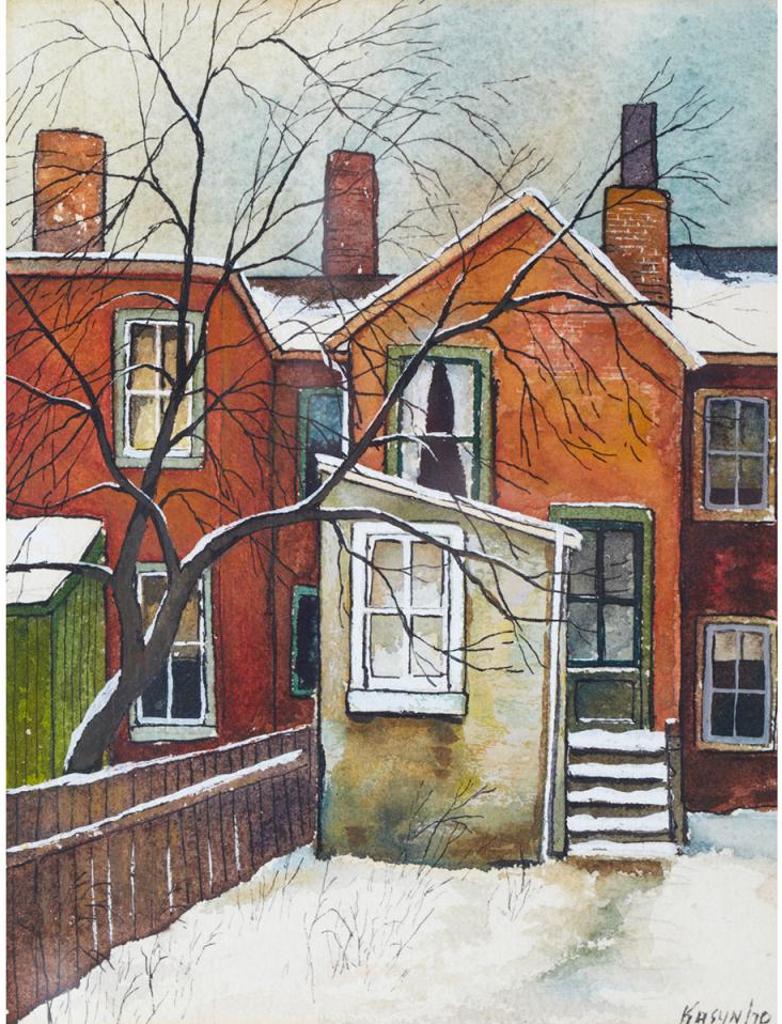 John Kasyn (1926-2008) - Old House On Grange Ave