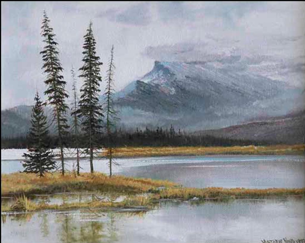 Matthew Wong (1948) - Mount Rundle, Vermillion Lake (02528/2013-1307)