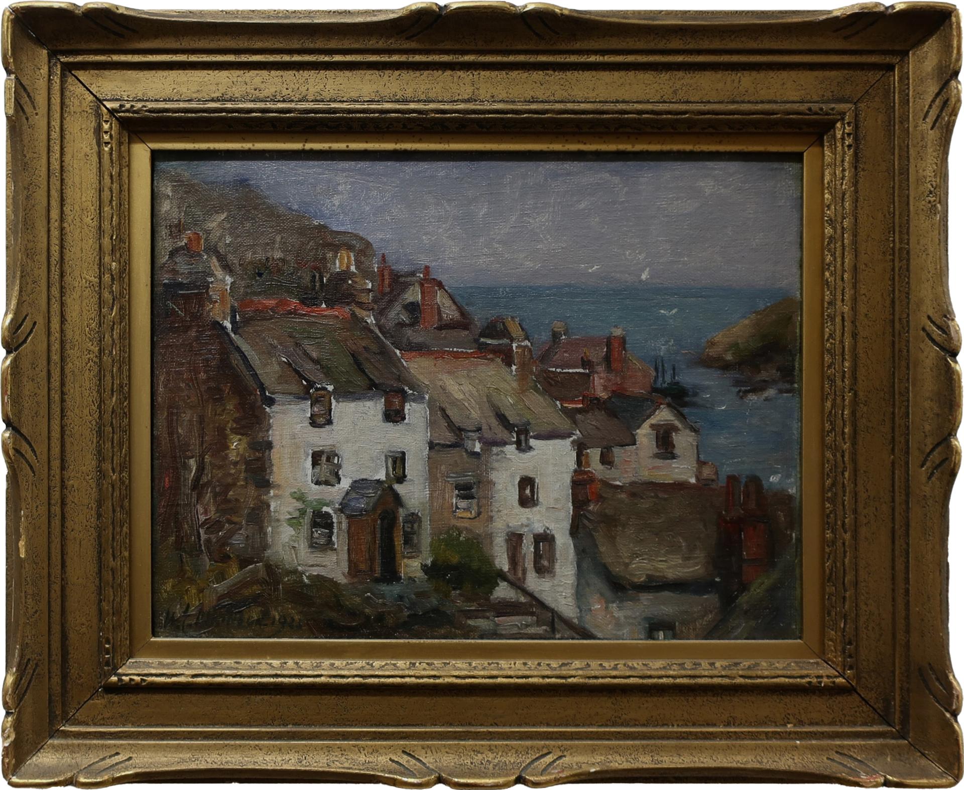 William Edwin Atkinson (1862-1926) - Untitled (Coastal Town)