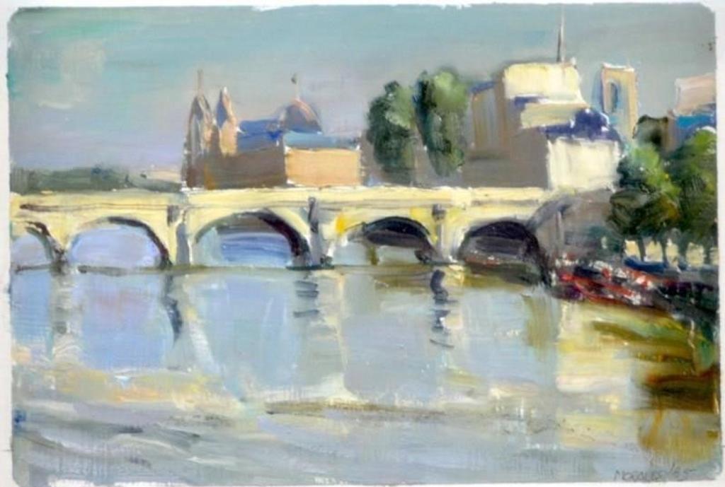 Armando Morales (1927-2011) - Paris. Le pont neuf