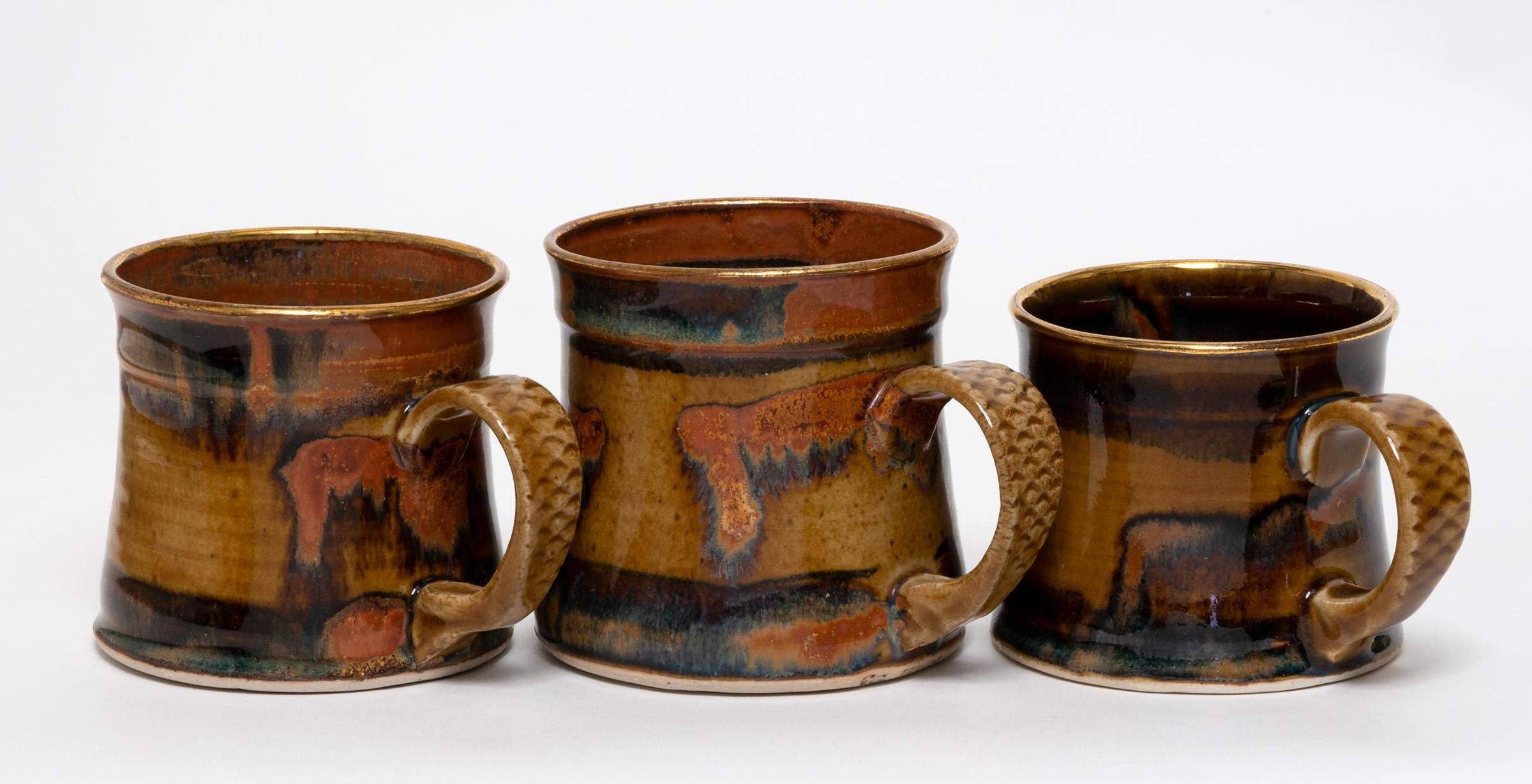 Mel Bolen (1947-2024) - Set of Three Cups