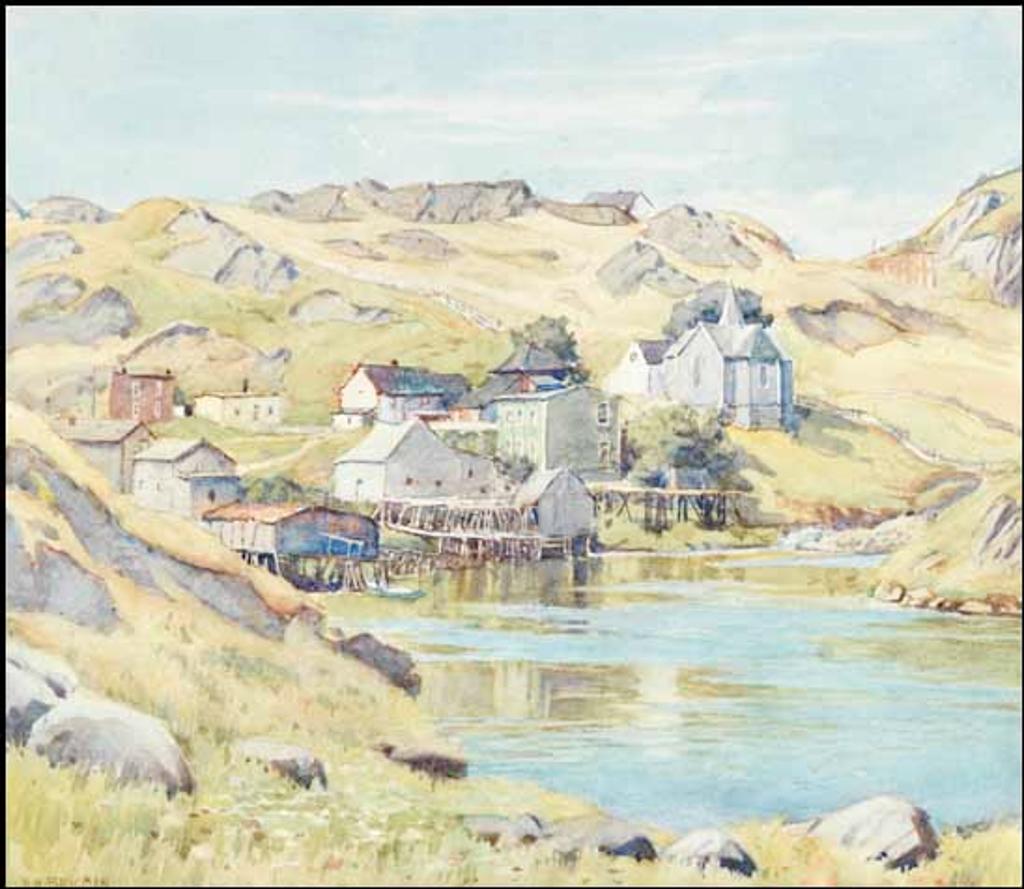 Frederick Henry Brigden (1871-1956) - Quidi Vidi, Newfoundland