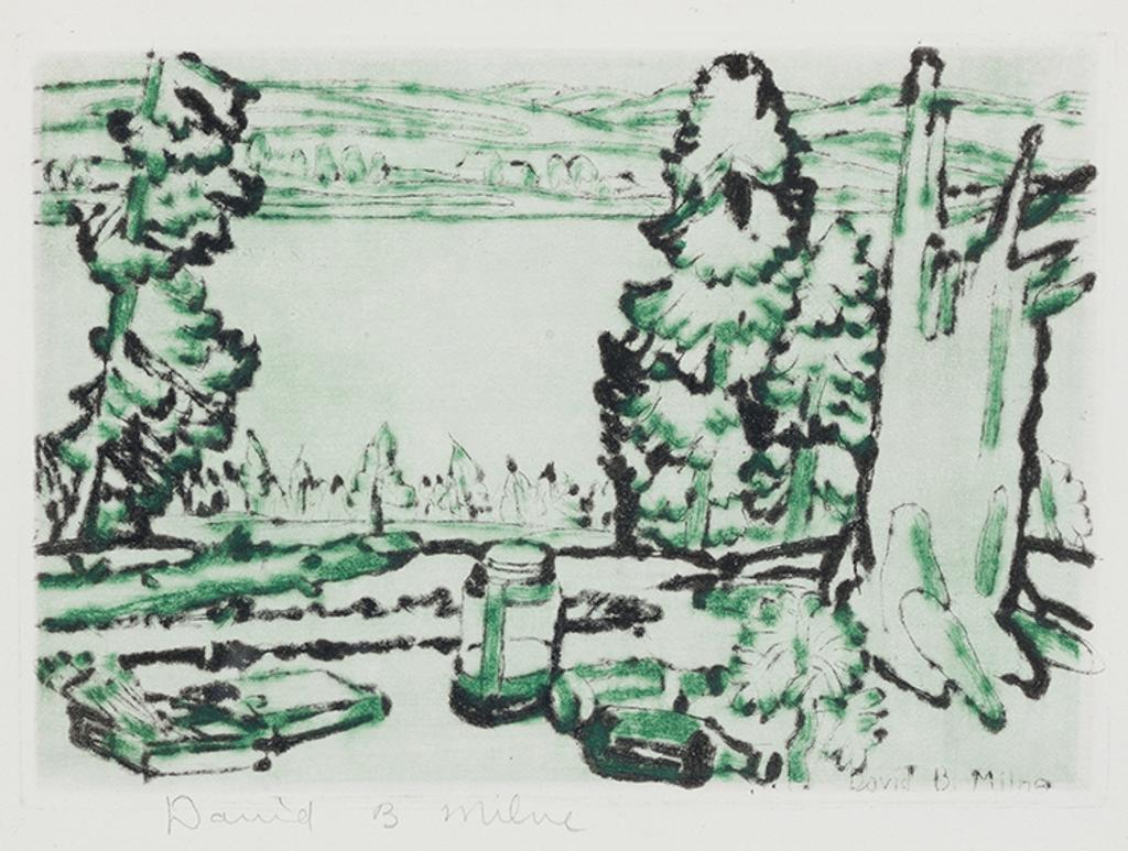 David Browne Milne (1882-1953) - Painting Place (Colophon Edition)