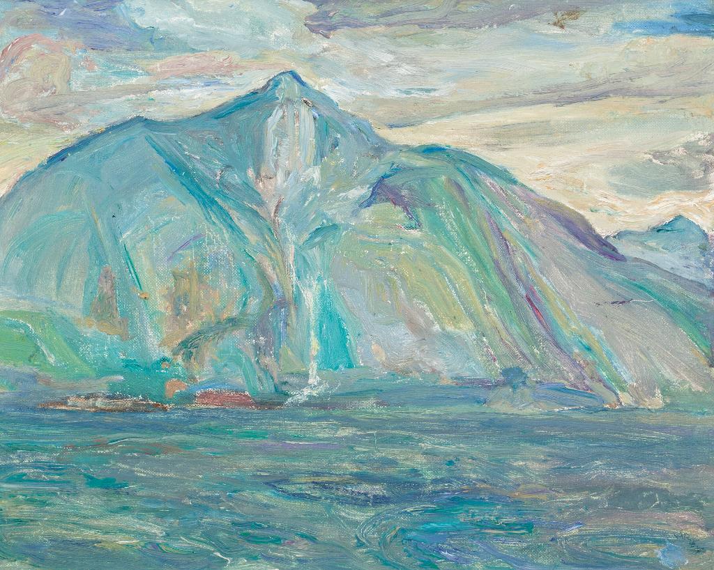 Frederick Horseman Varley (1881-1969) - Steeple Mountain - Kootenay Lake