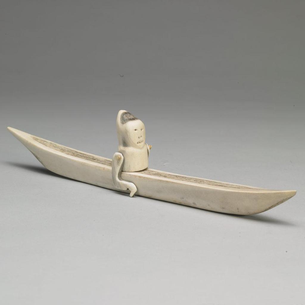 Yaha Angnayuinak (1907-1980) - Man In Kayak