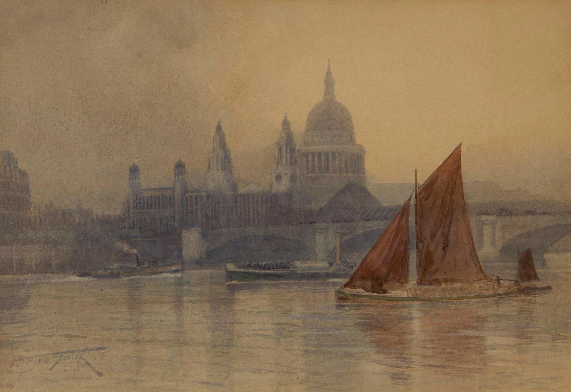 Frederic Martlett Bell-Smith (1846-1923) - St. Pauls Cathedral