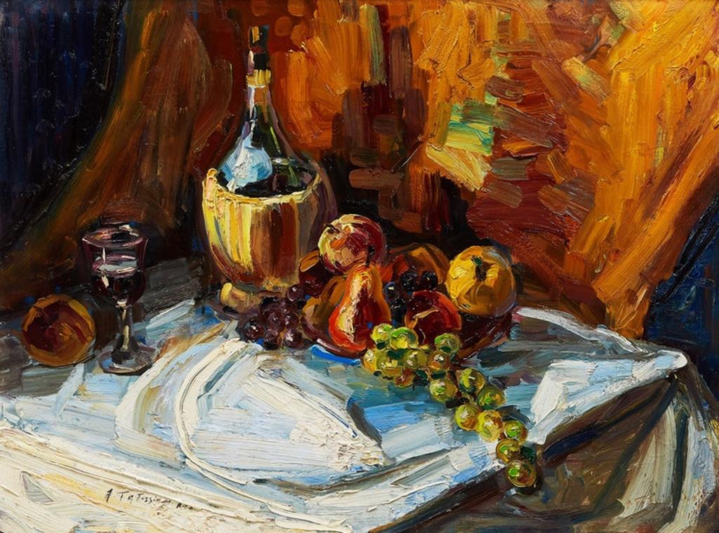 Armand Tatossian (1948-2012) - Still Life with Wine and Fruits