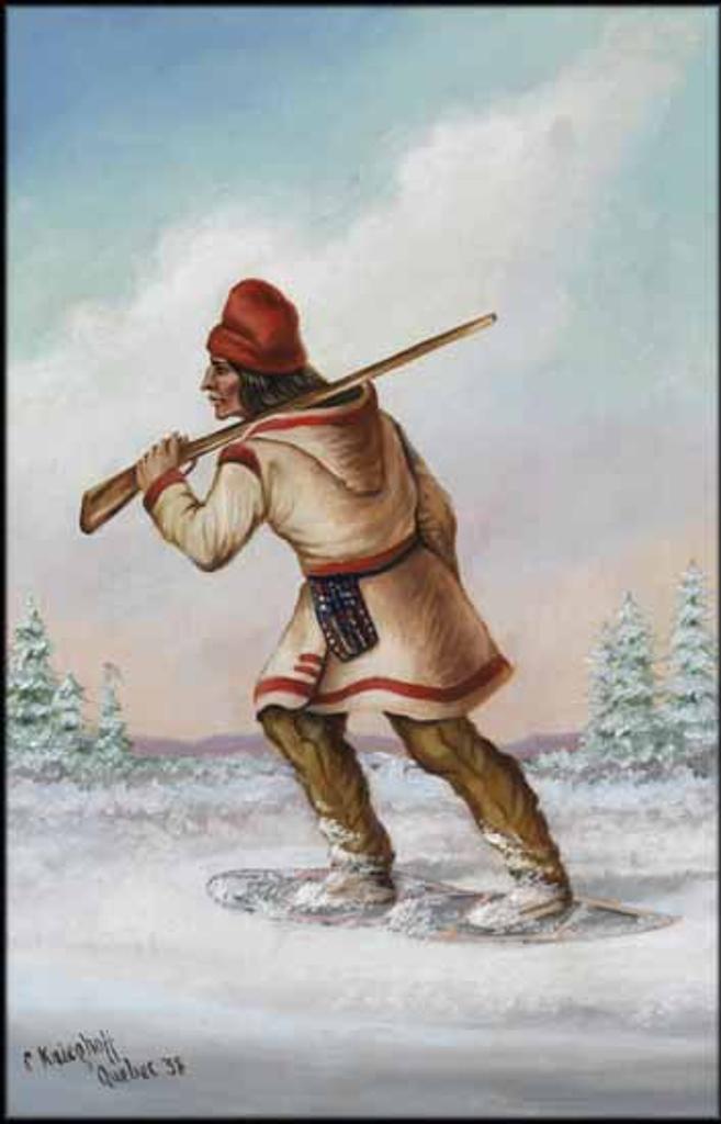 Cornelius David Krieghoff (1815-1872) - Indian Trapper