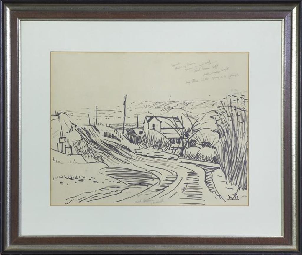 Illingworth Holey (Buck) Kerr (1905-1989) - Untitled - Farmhouse