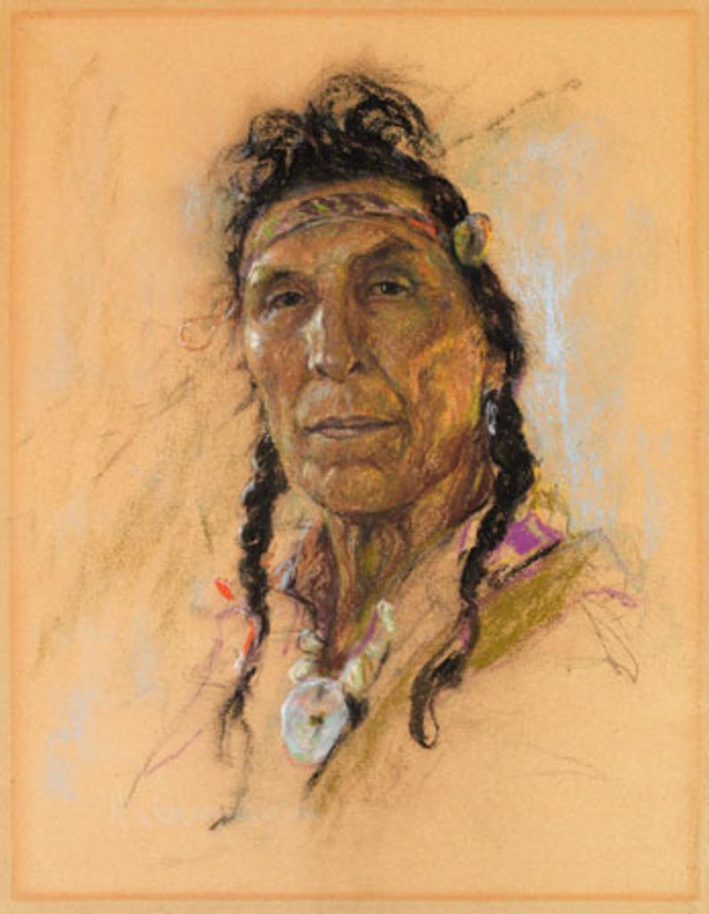 Nicholas (Nickola) de Grandmaison (1892-1978) - Portrait of an Indian