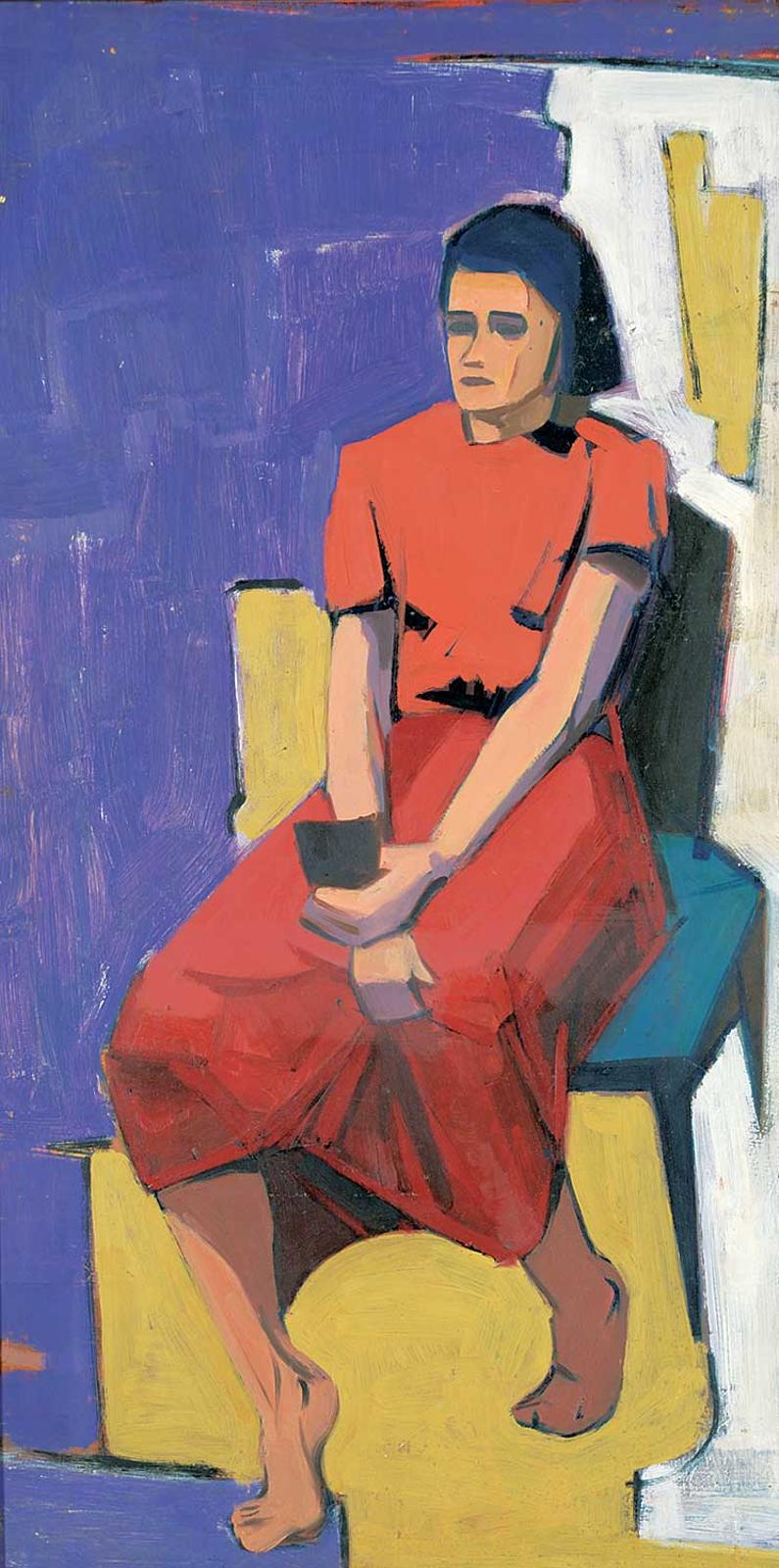 Douglas Gibb Morton (1926-2004) - Untitled - Seated Muse