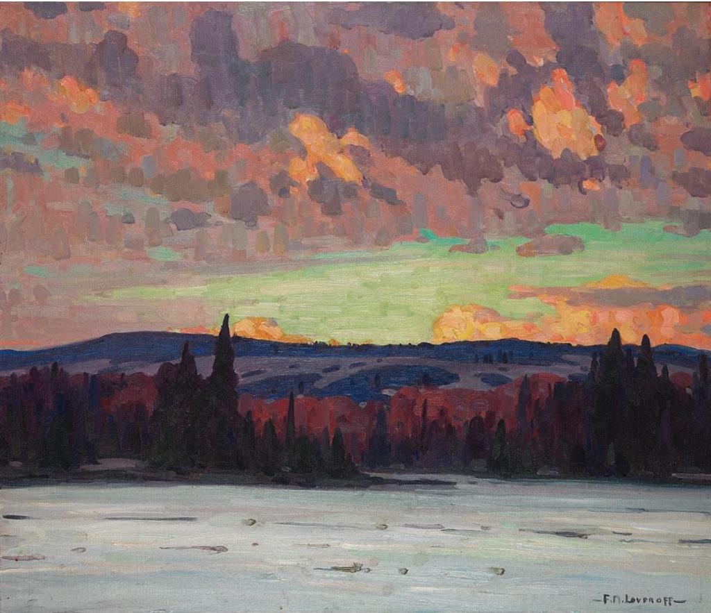 Frederick Nicholas Loveroff (1894-1960) - Winter Landscape
