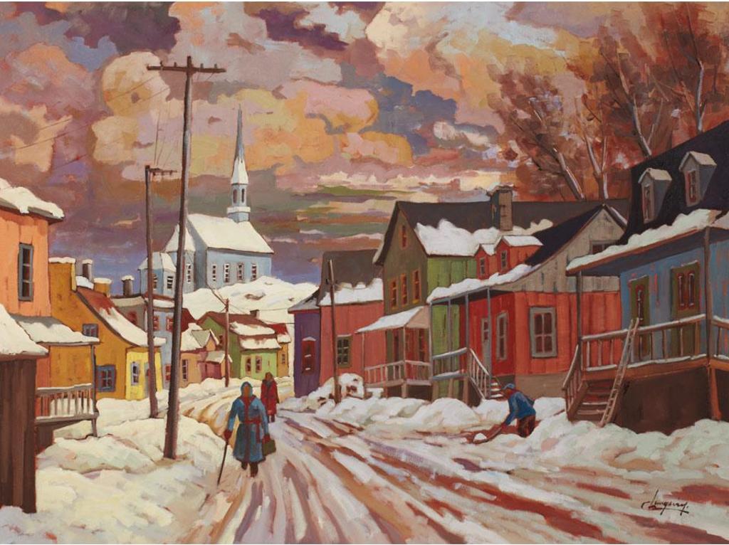 Claude Langevin (1942) - Village Chateau-Richer, Quebec