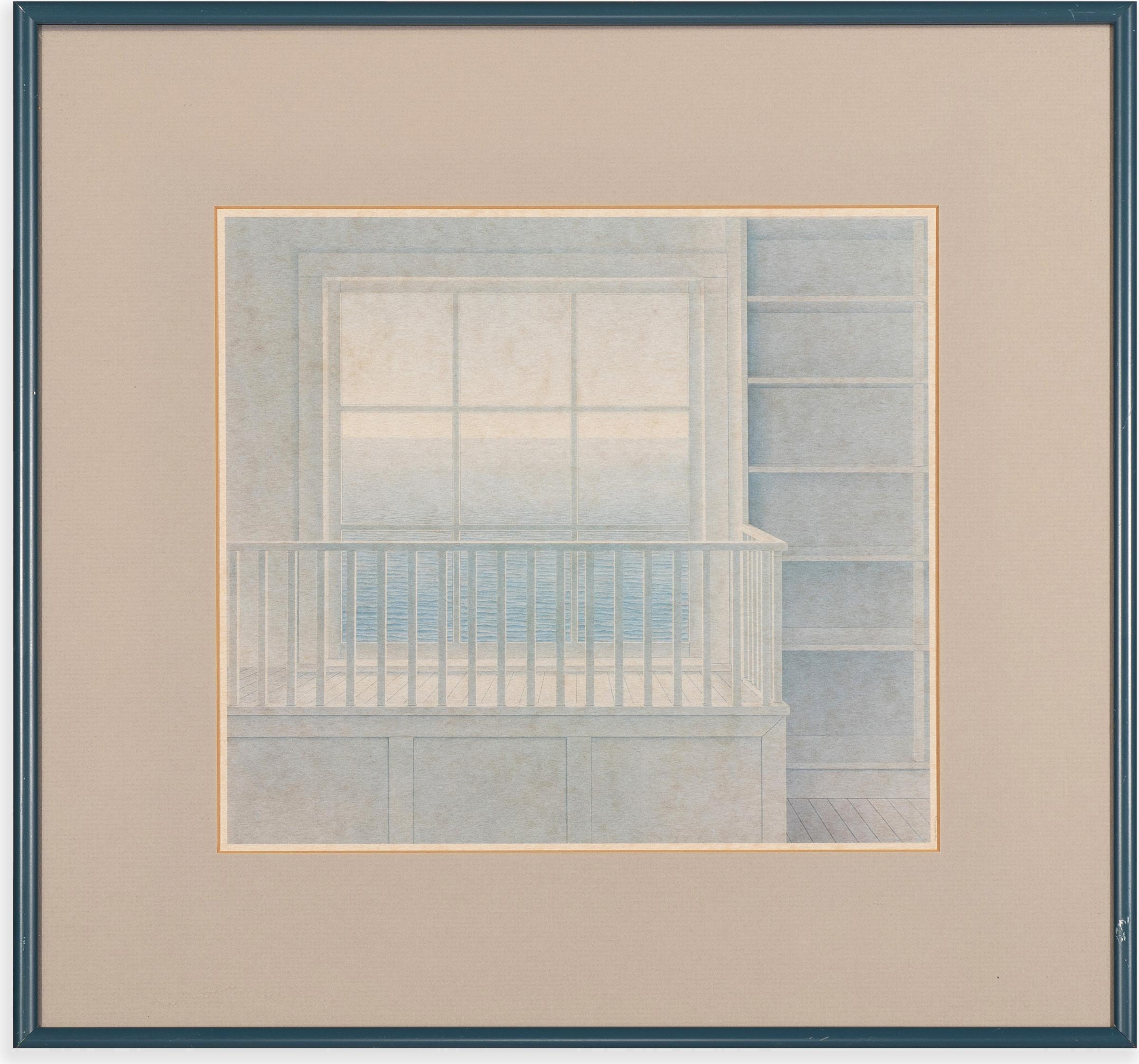 Christopher John Pratt (1935-2022) - Shop on an Island