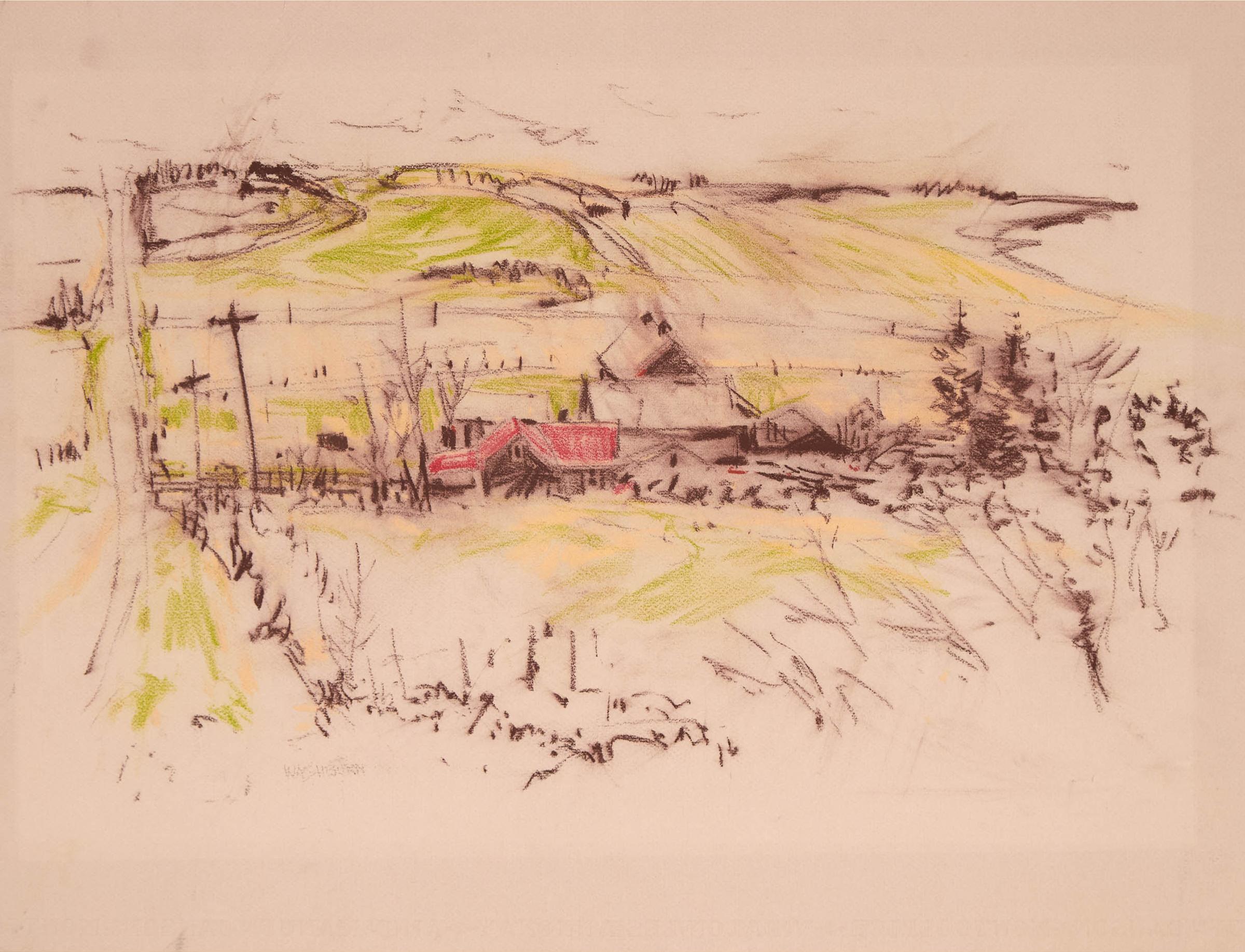 Lawrence Washburn (1940-2023) - Untitled (Rural Scene)
