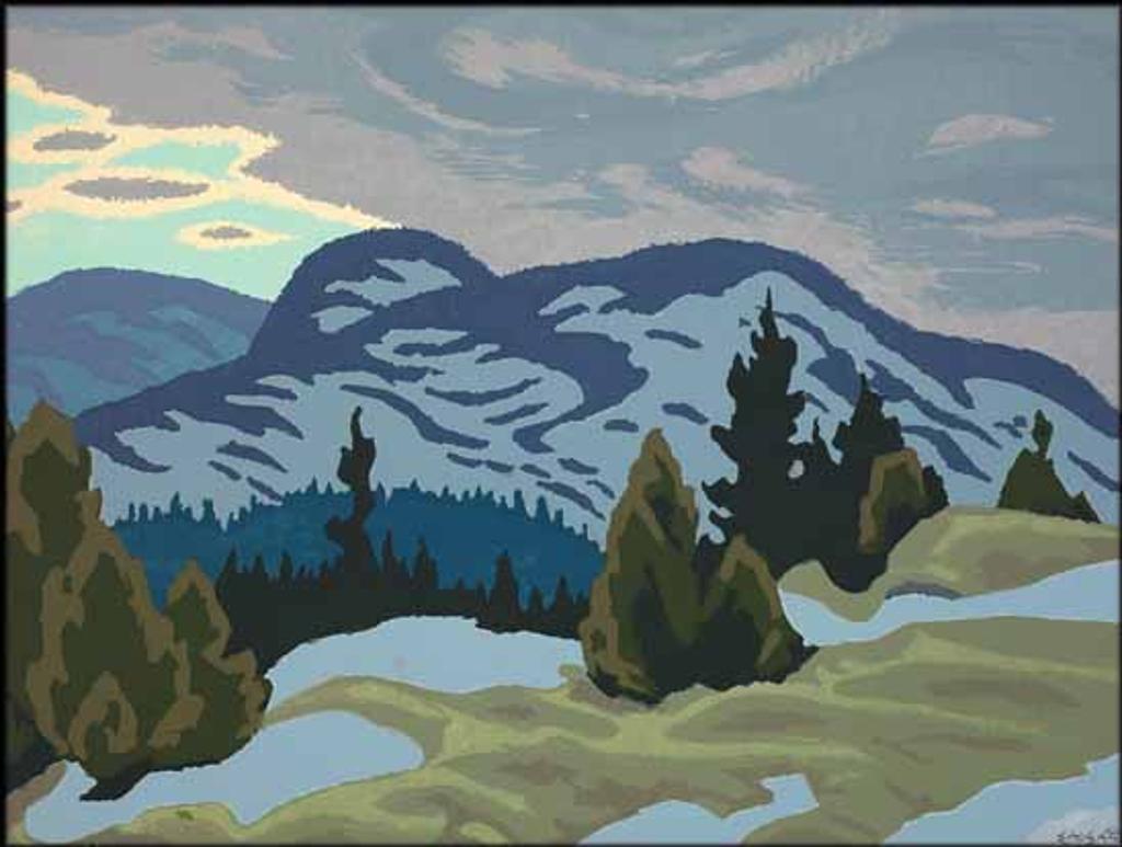Edwin Headley Holgate (1892-1977) - Snow Clouds