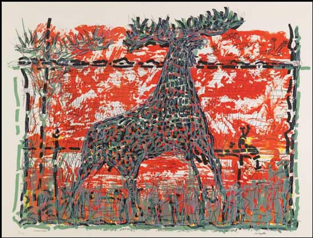 Jean-Paul Riopelle (1923-2002) - L'orignal (The Moose)