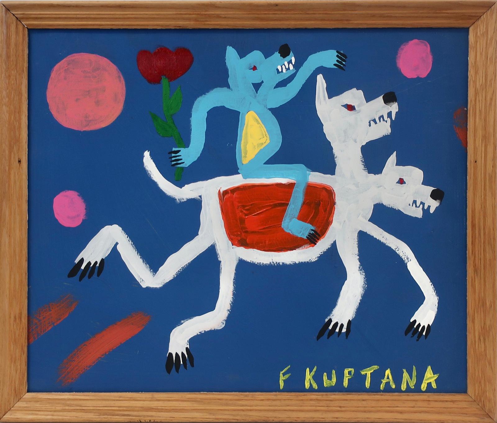Floyd Kuptana (1964-2021) - Untitled (Jolly Rider)