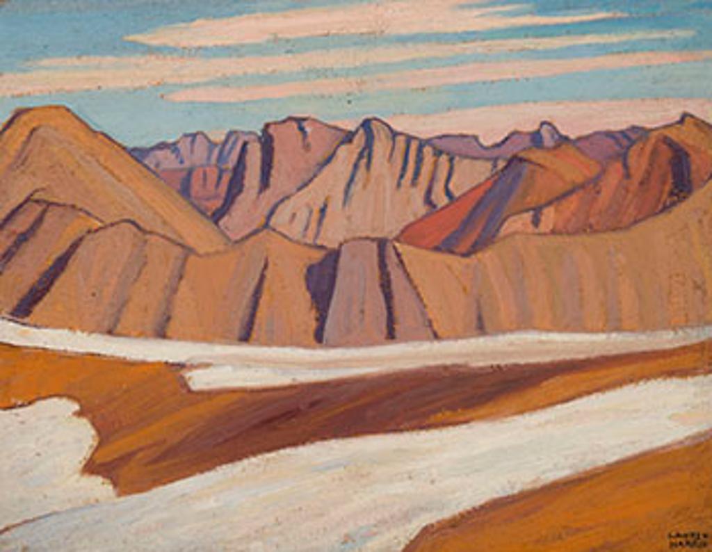 Lawren Stewart Harris (1885-1970) - Colin Range, Rocky Mts., Rocky Mountain Sketch CXI