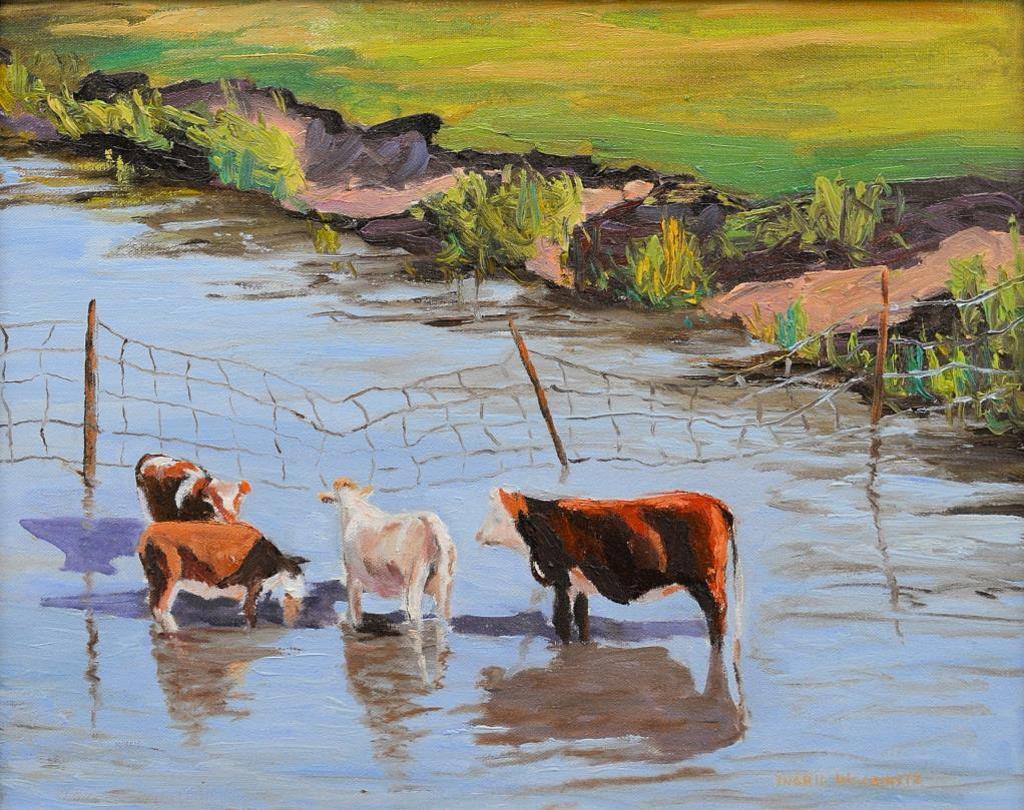 Ingrid Loesche Wogrinetz - Cattle Watering
