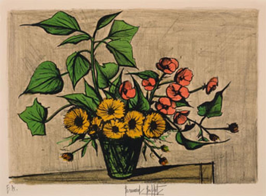 Bernard Buffet (1928-1999) - Bouquet de soucis