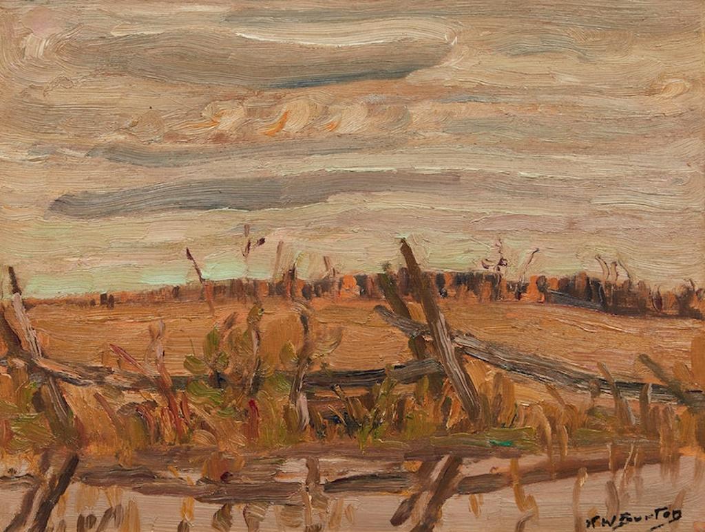 Ralph Wallace Burton (1905-1983) - Late Fall Near Prospect, Ontario
