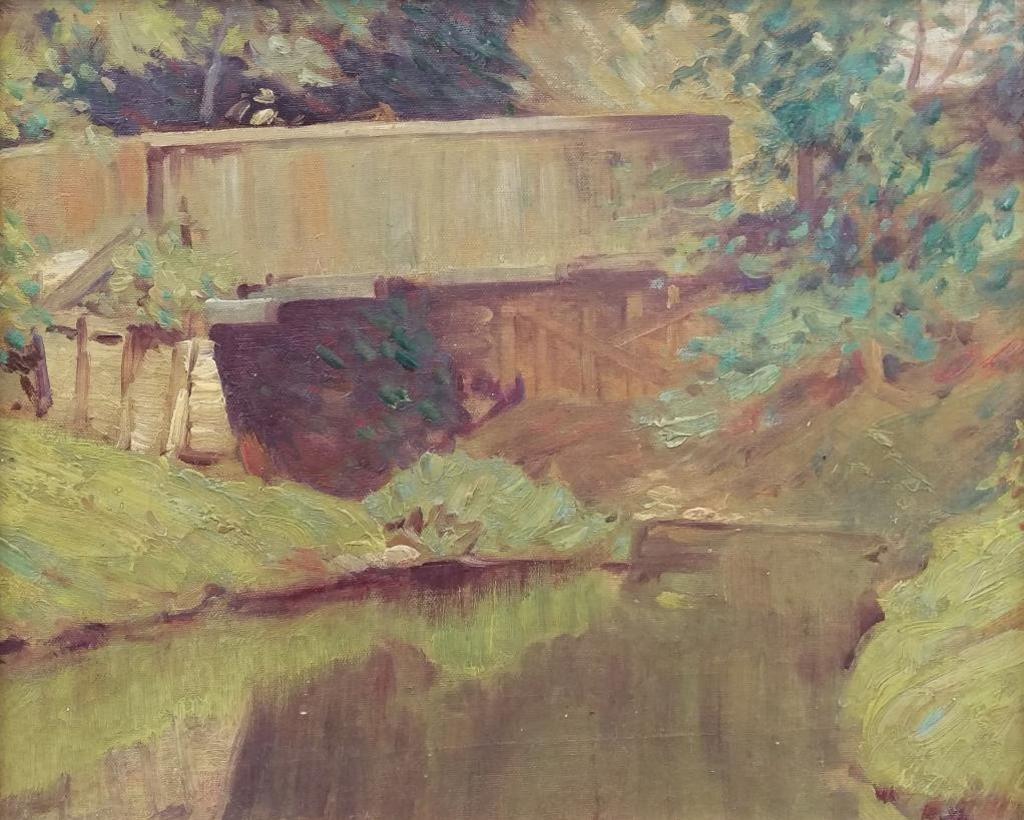 Thomas Garland Greene (1875-1955) - The Old Bridge