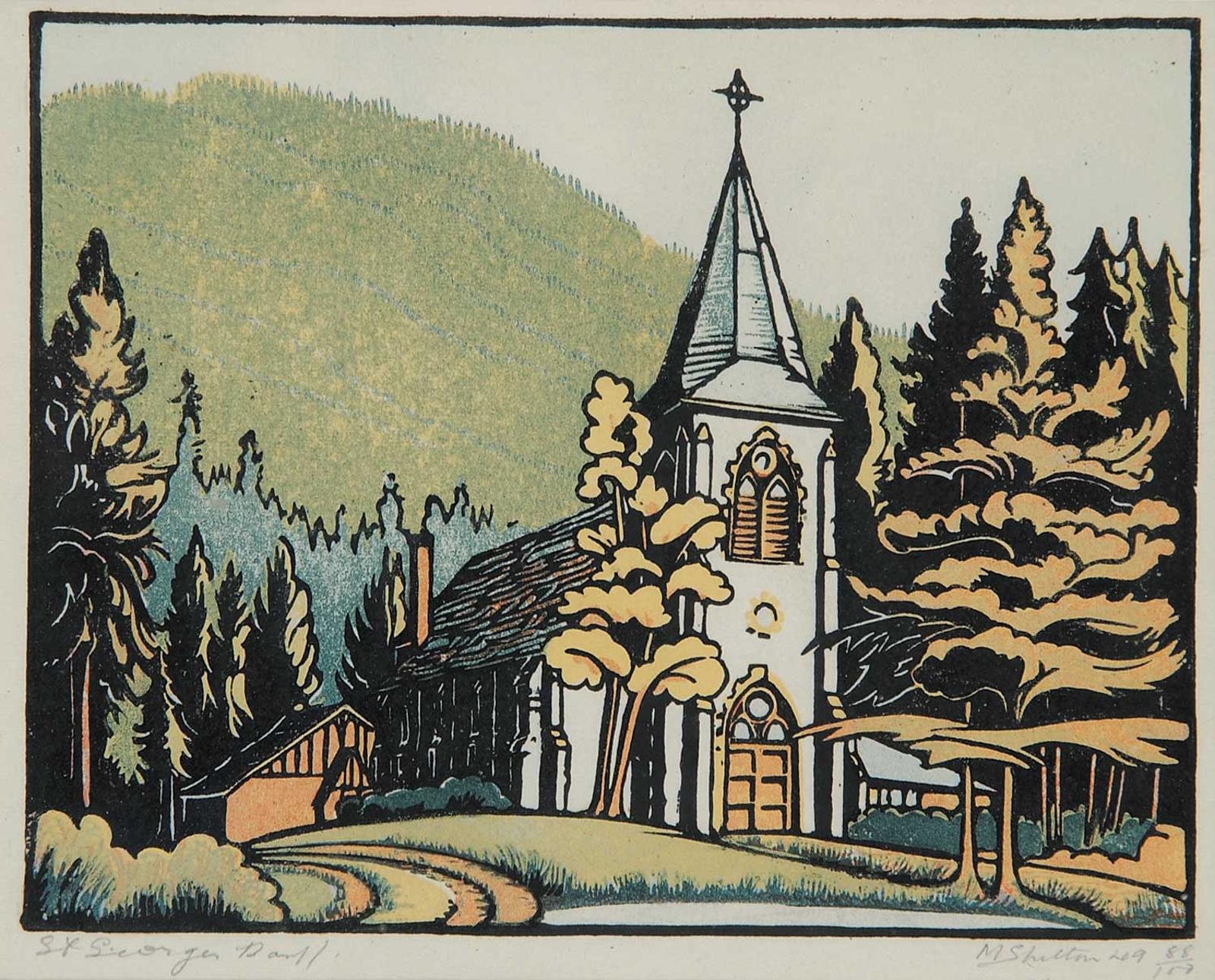 Margaret Dorothy Shelton (1915-1984) - Saint Georges, Banff  #88/100