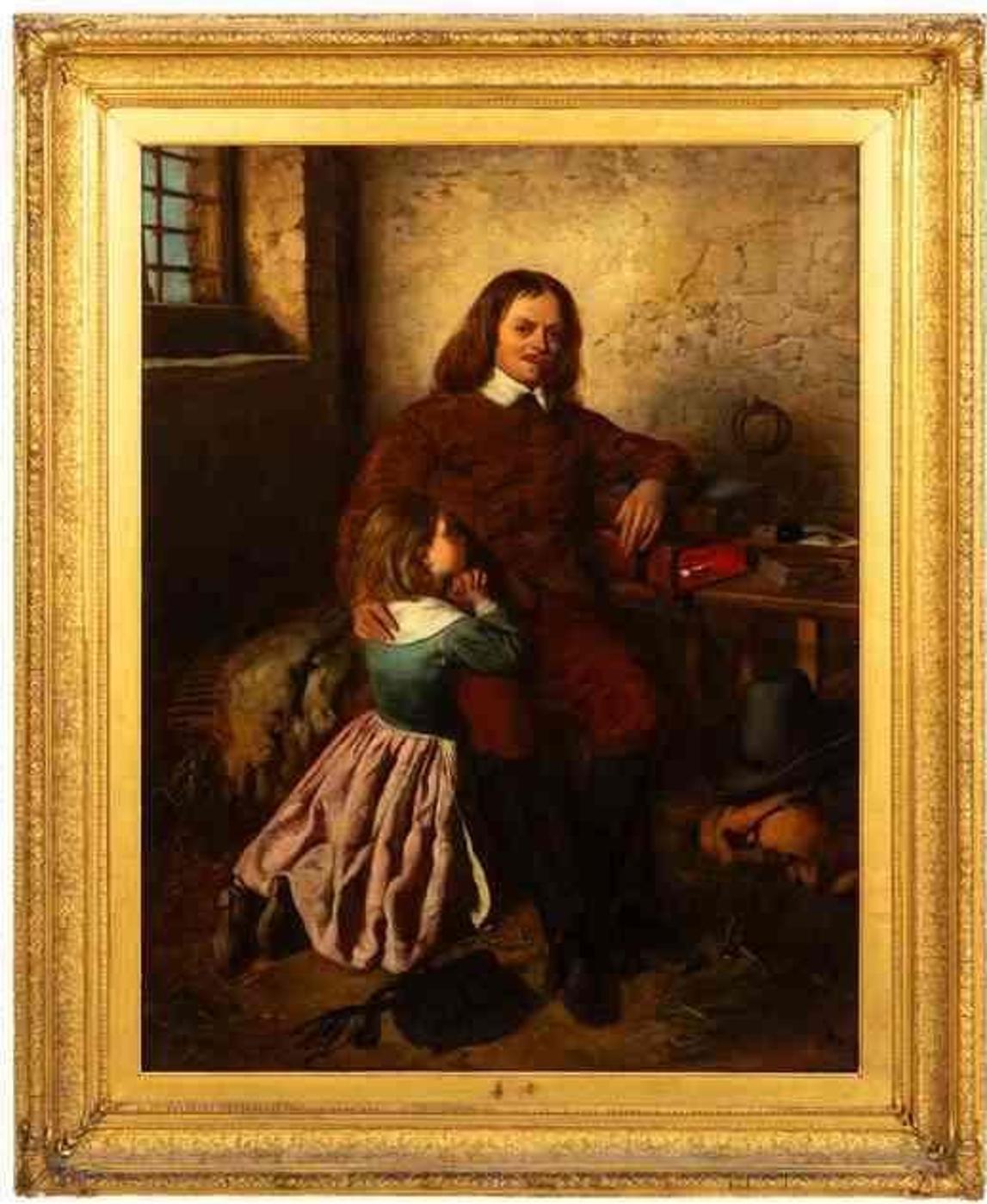 William James Grant (1829-1866) - Portrait of John Bunyan