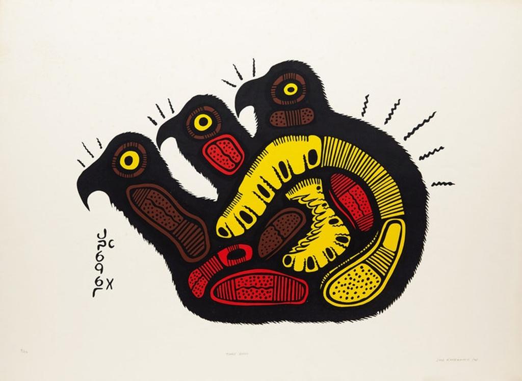 Joshim (Josh) Kakegamic (1952-1993) - Three Birds
