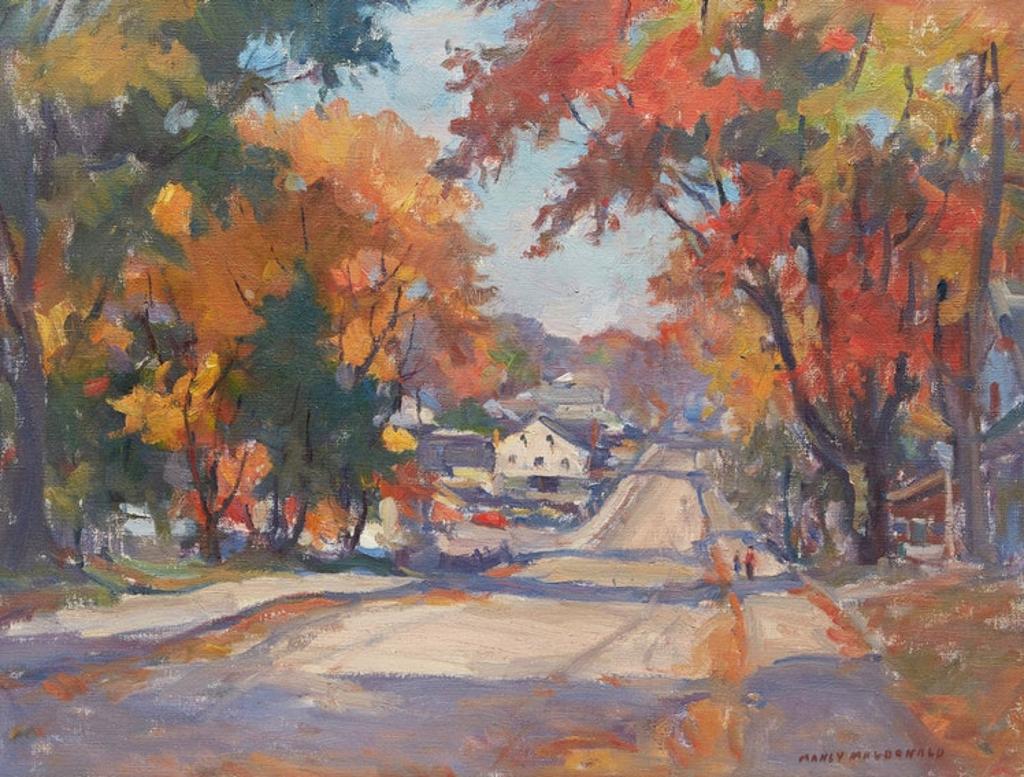 Manly Edward MacDonald (1889-1971) - Autumn Roadway