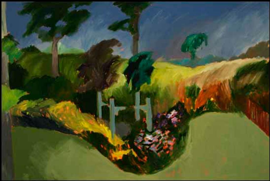 Christopher Broadhurst (1953) - Hillside and Garden