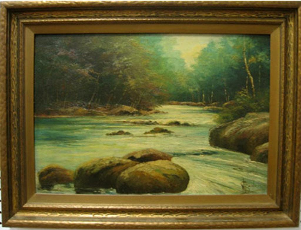 William E. Stanley (1900-1949) - Shallow Riverscape