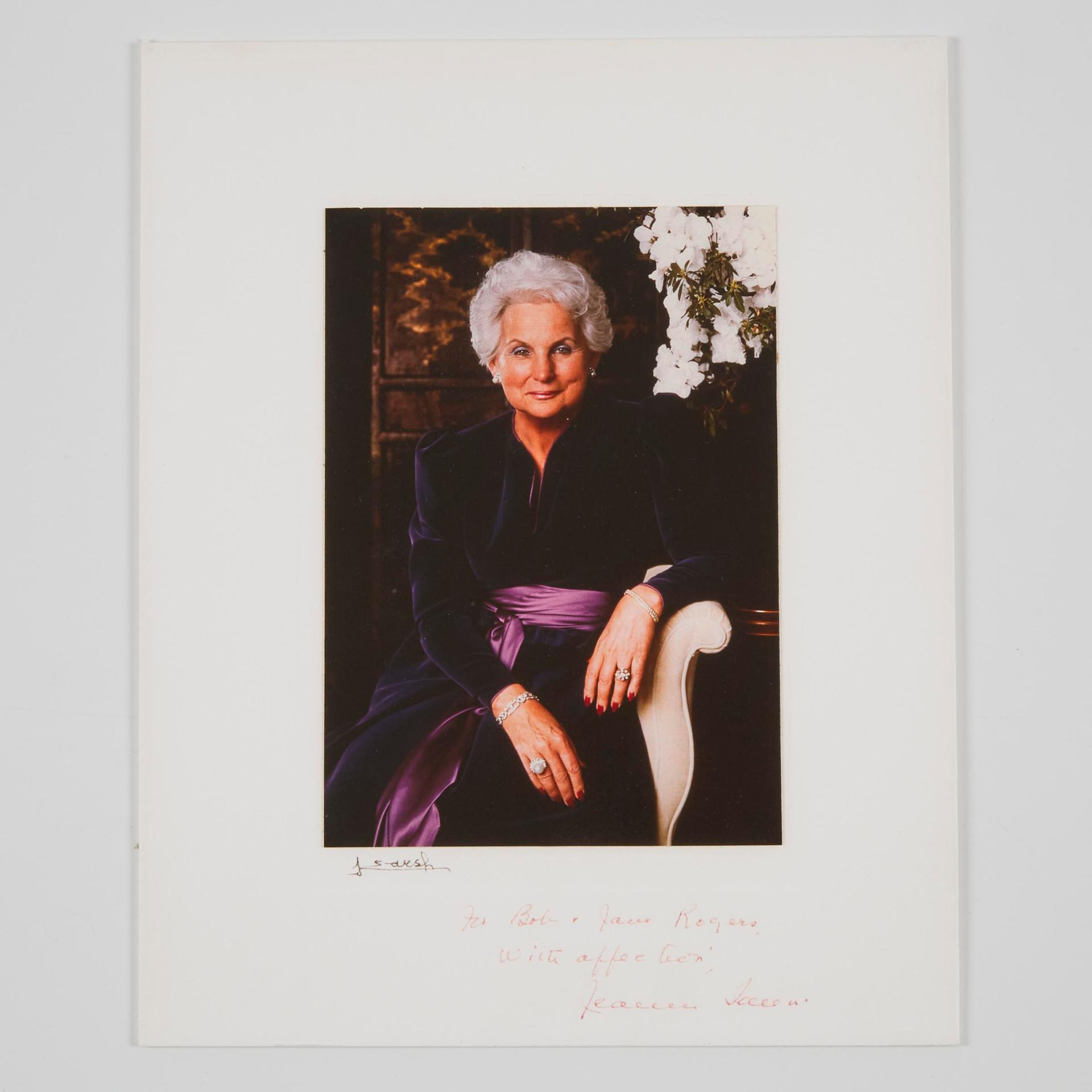 Yousuf Karsh (1908-2002) - Governor General Jeanne Sauvé, C.1983