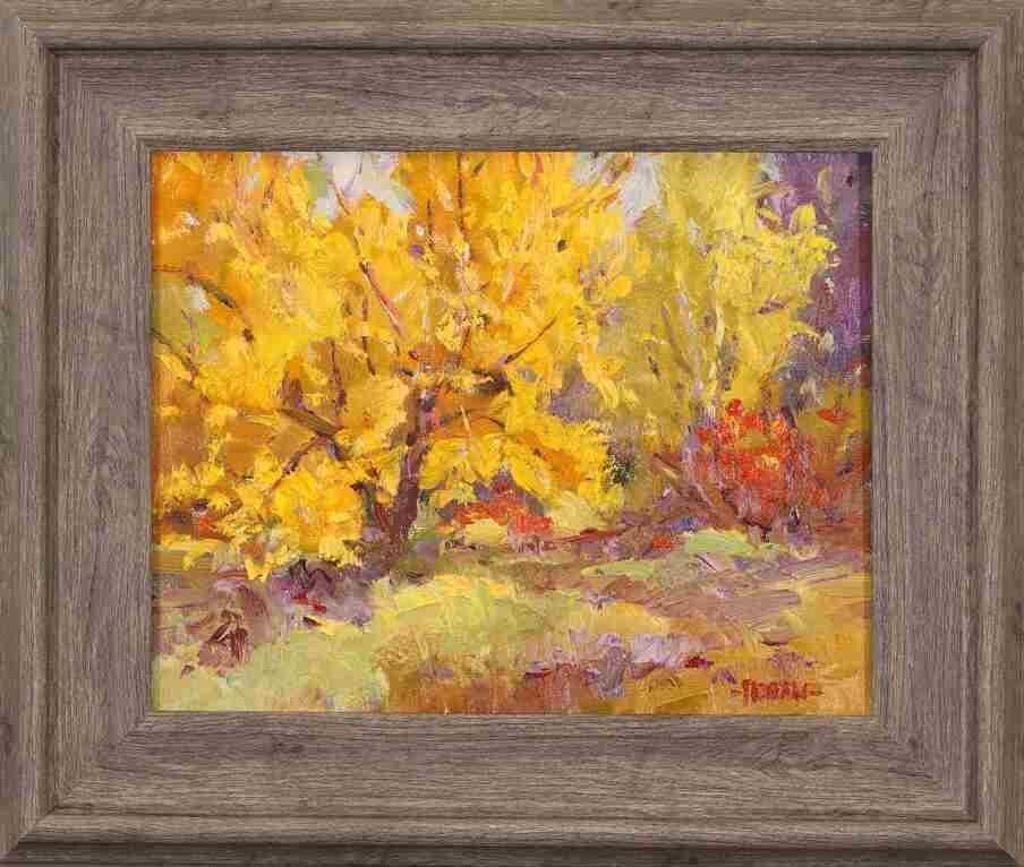 Francine Noreau (1941-2020) - Untitled, Autumn Trees