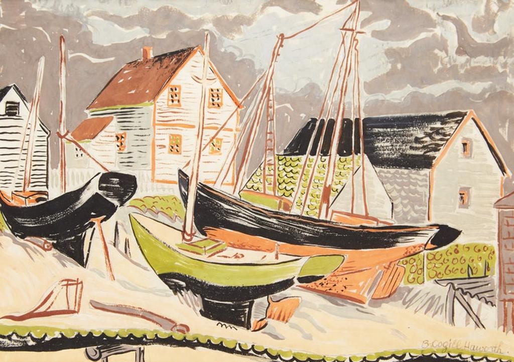 Bobs (Zema Barbara) Cogill Haworth (1900-1988) - Port au Persil